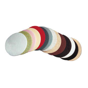 NSN7910015132272, AbilityOne®, SKILCRAFT High Productivity 7300 Stripping Round Floor Pad, 20", Black