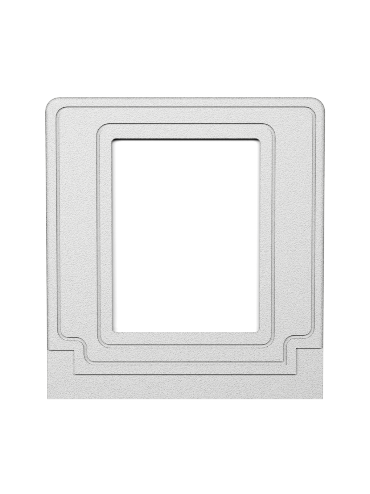 VENTURE – Single – Sign Frame – White