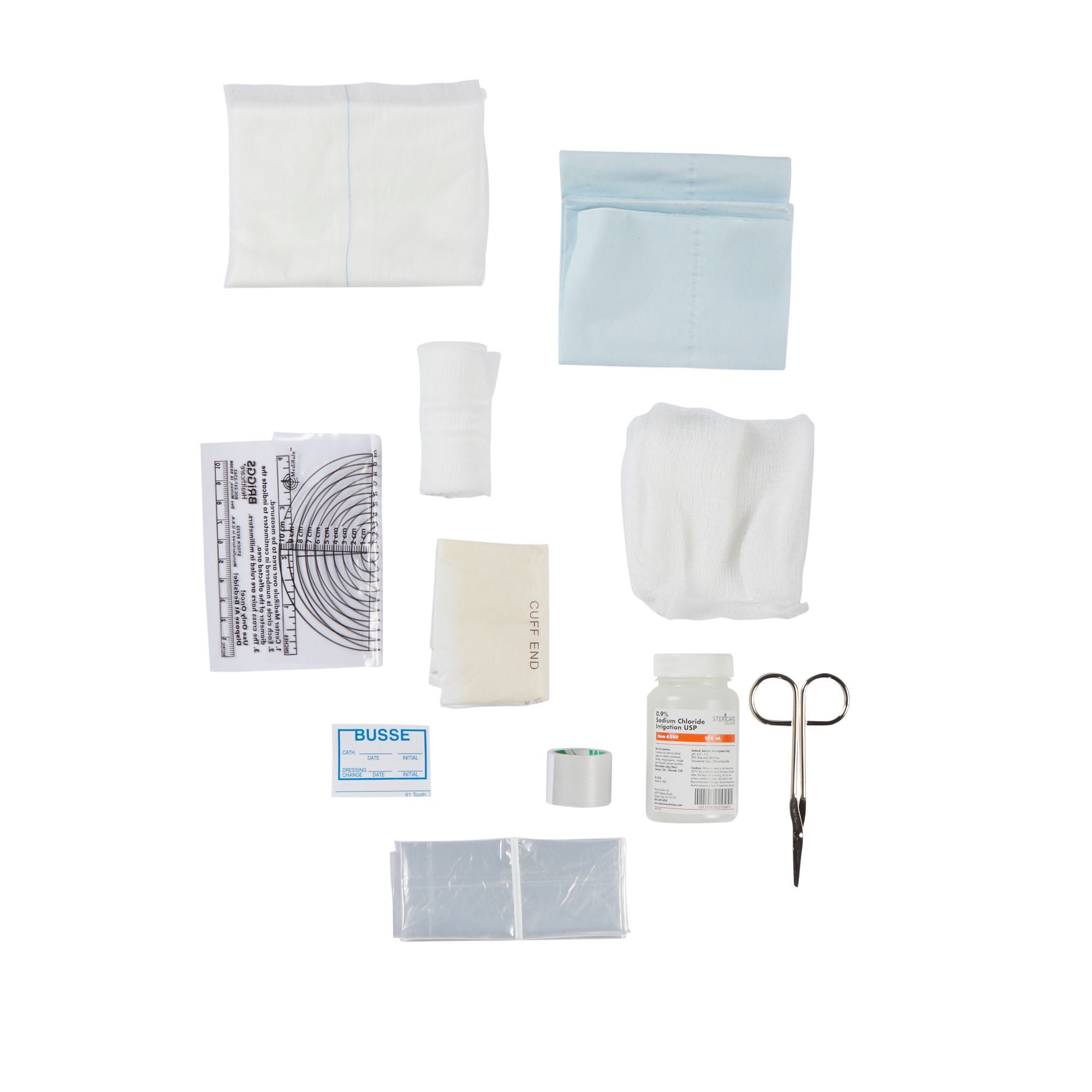 Busse Hospital Disposables Dressing Change Tray