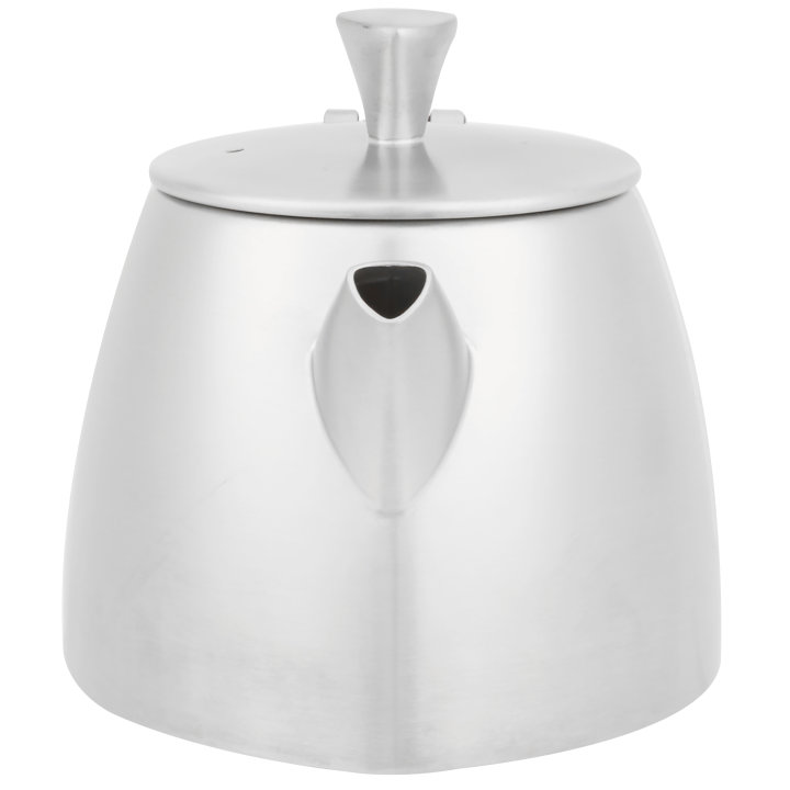 12-ounce Triennium™ stainless steel teapot in satin finish