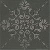 Persia Black 8×8 Decorative Tile Matte Rectified
