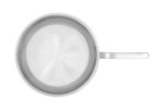 12-inch Wear-Ever® aluminum fry pan with natural finish and plated handle