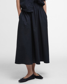 Elsie Midi Skirt Classic Black