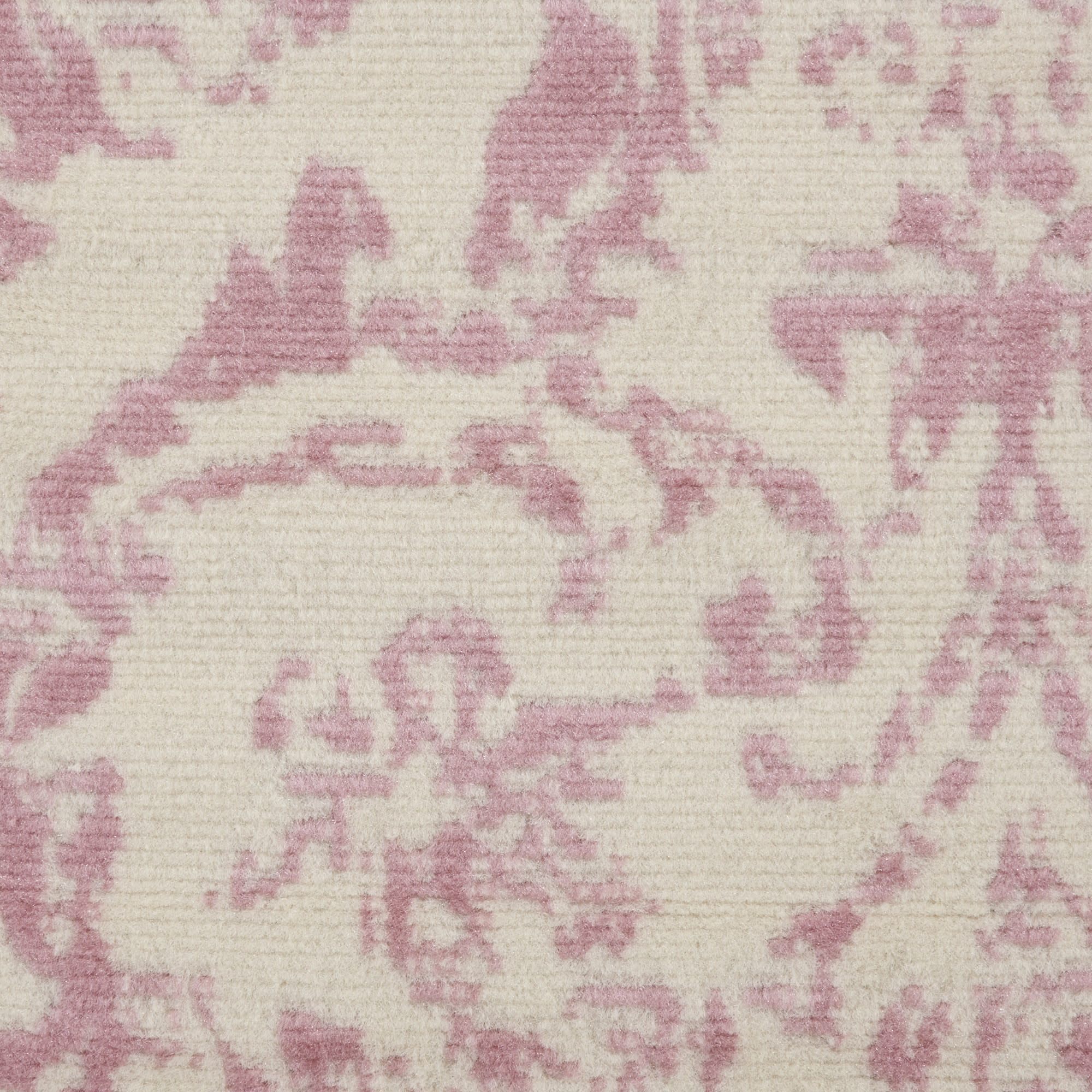 Nourison Jubilant 2' x 6' Ivory Pink Vintage Indoor Rug