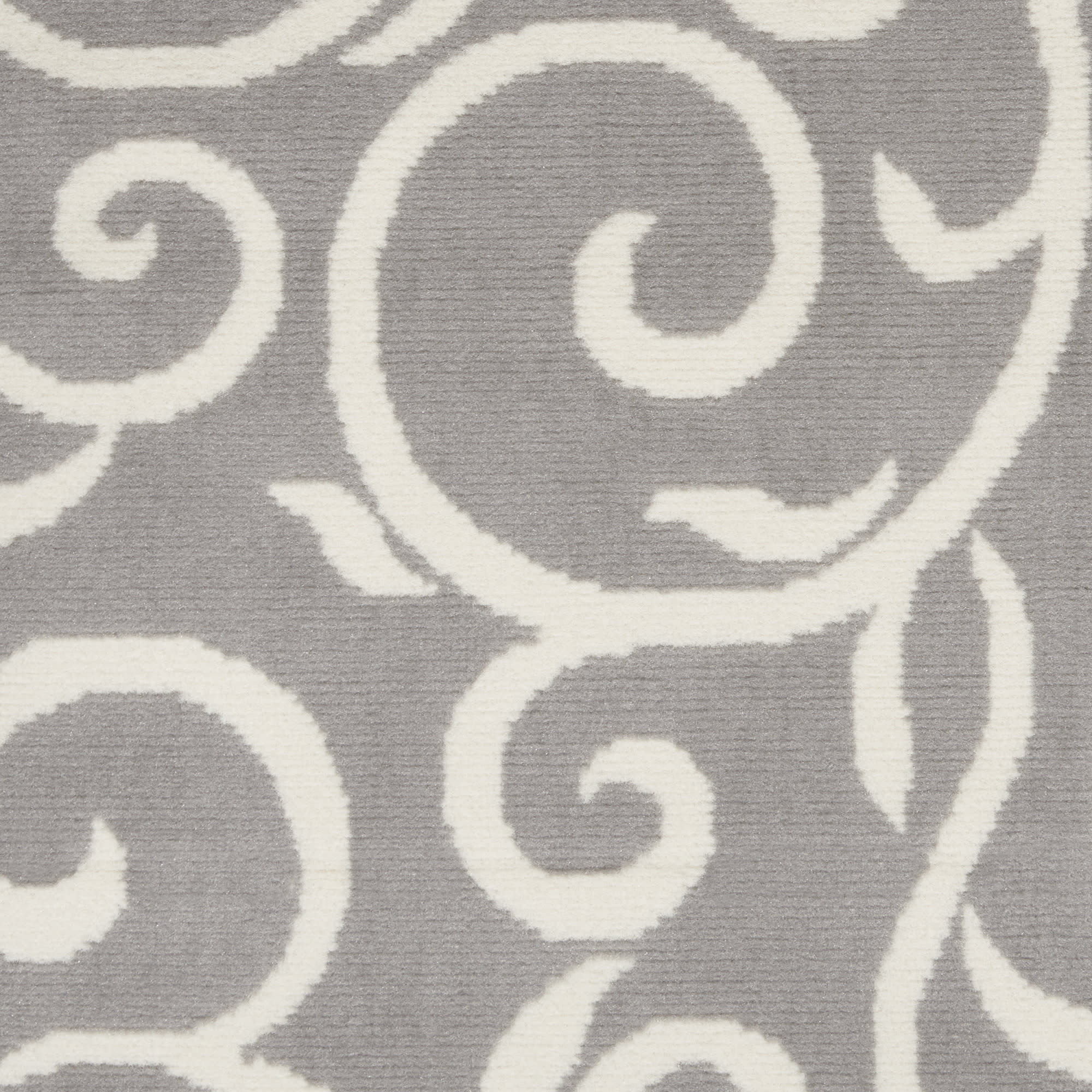 Nourison Grafix 5'3" x 7'3" Grey Contemporary Indoor Rug