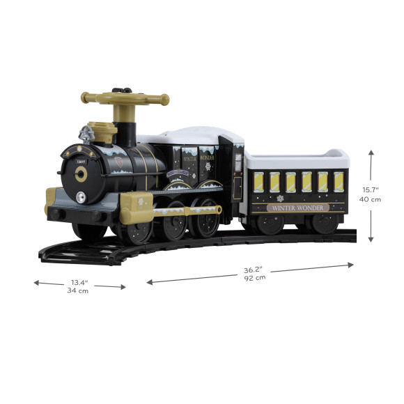 Steam Train 6-Volt Battery Ride-On Vehicle Specifications