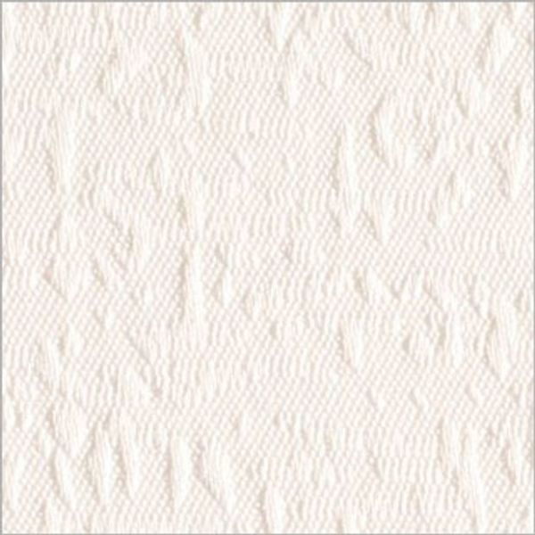 Off-white embossed paper-towel–like surface with diagonal waffle texture and random creases; lying flat and slightly wrinkled; close-up, evenly lit, neutral studio background.