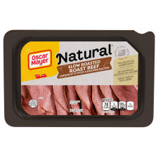 Oscar Mayer Natural Slow Roasted Roast Beef, 7 oz Tray