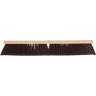 Carlisle, Flo-Pac, 24in, Sweep With Heavy Polypropylene Center, Polypropylene Bristles, Brown