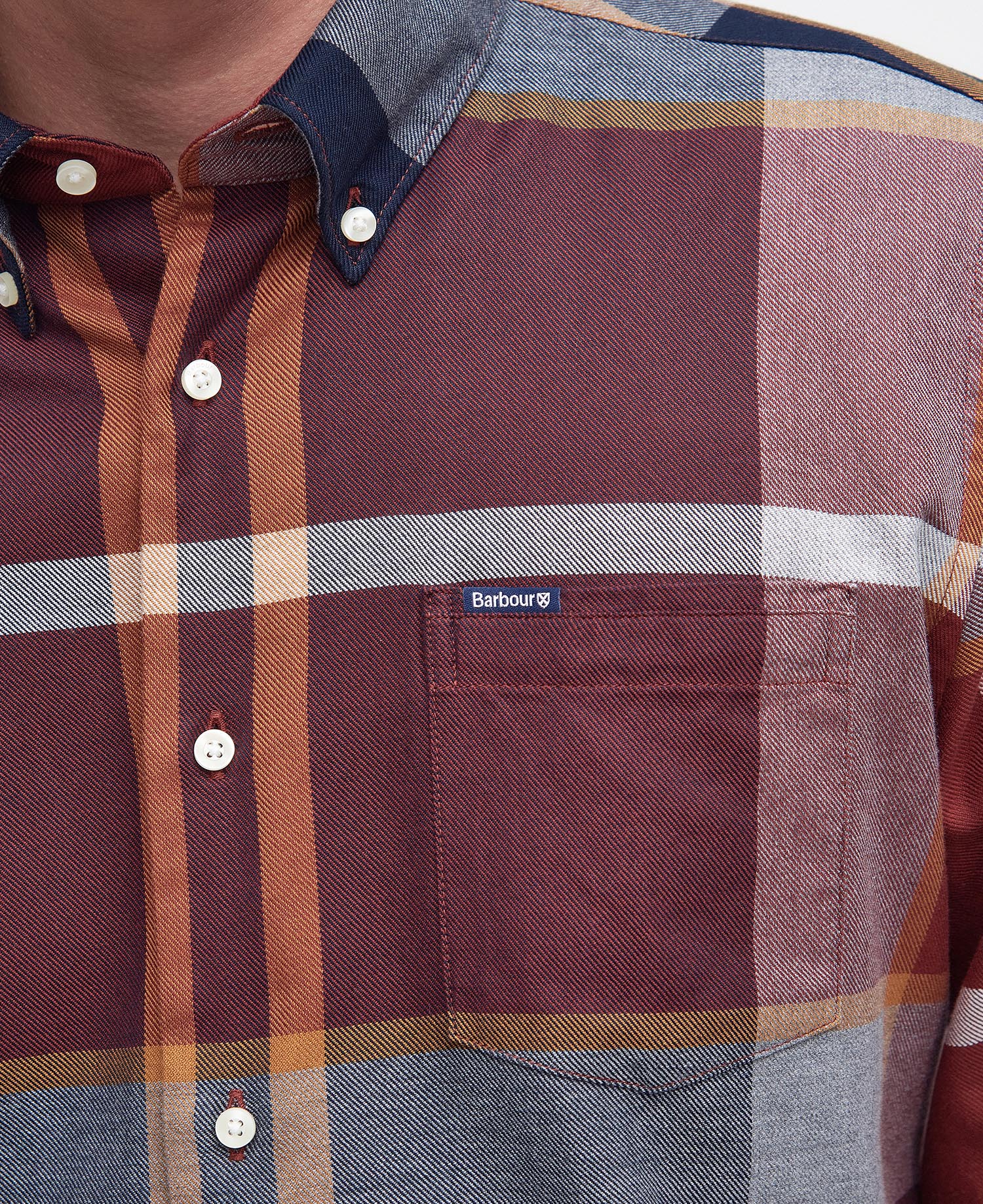 Dunoon Tailored Long-Sleeved Shirt image number 4