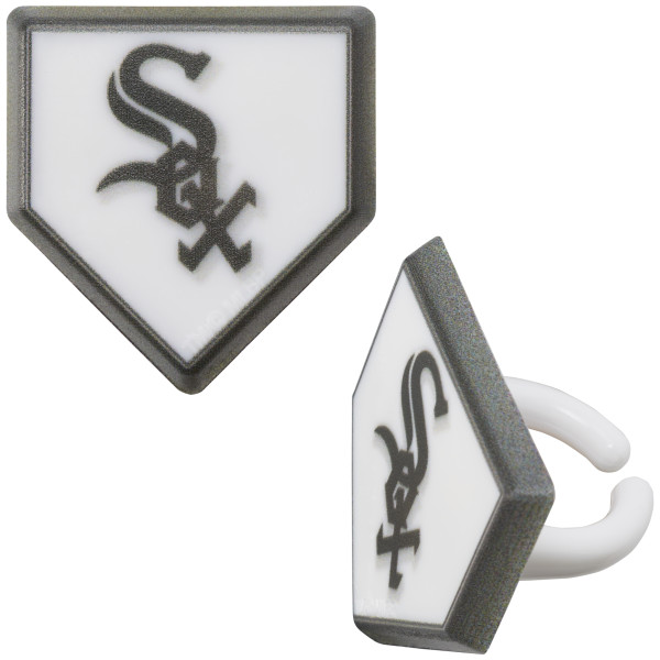 MLB® Home Plate Team Logo Cupcake Rings