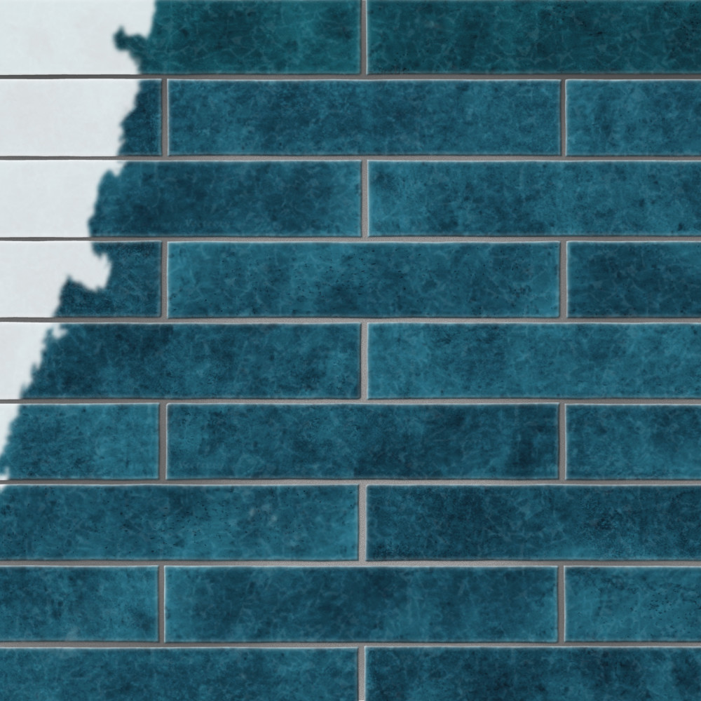 Menorca Amun 2-1/2 in. x 12-7/8 in. Ceramic Wall Tile