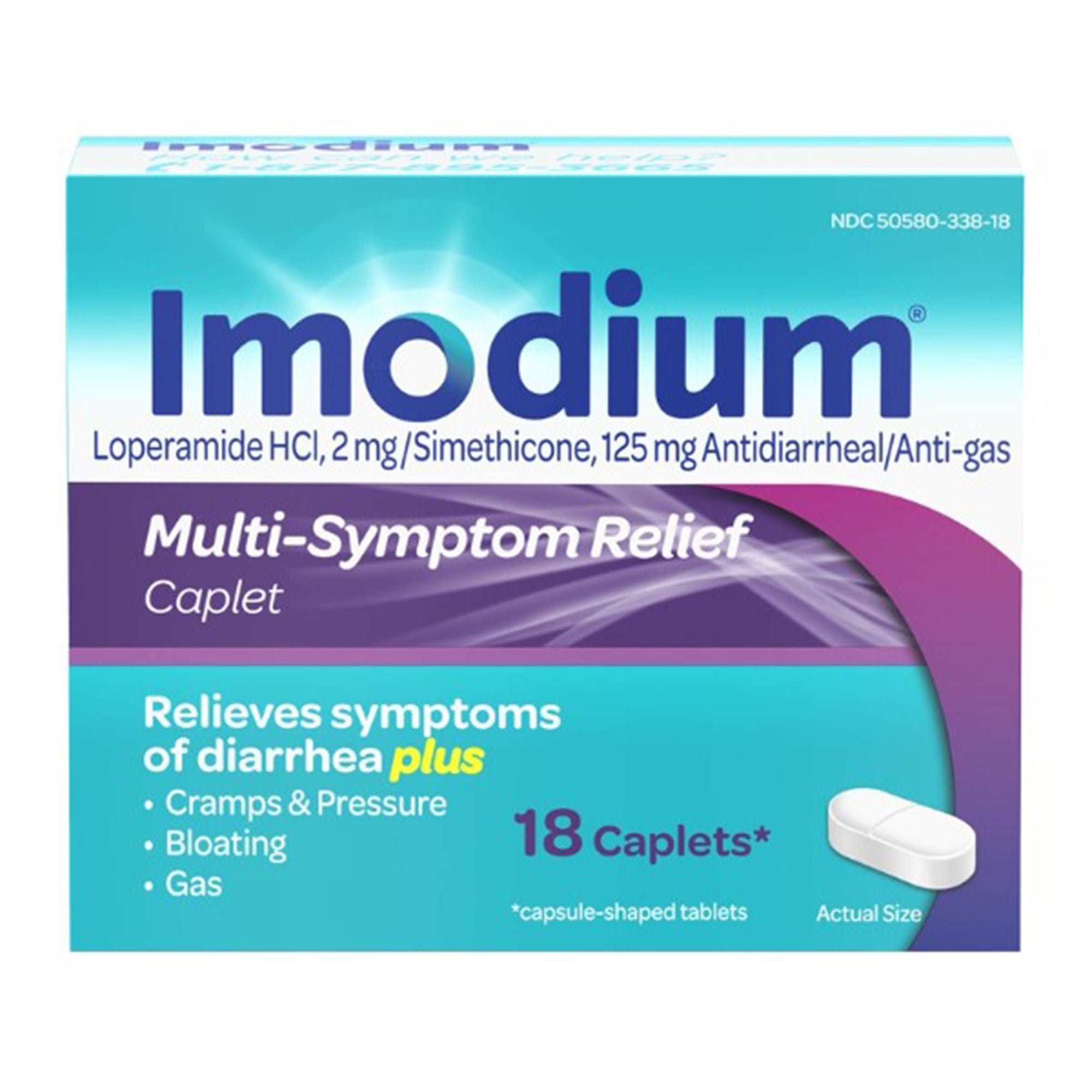 Imodium® Multi-Symptom Relief Caplets