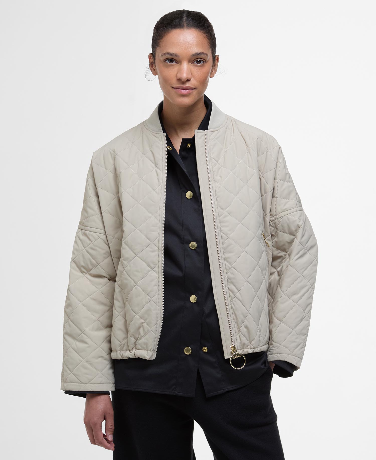 Bomber trapuntato Emlyn image number 0