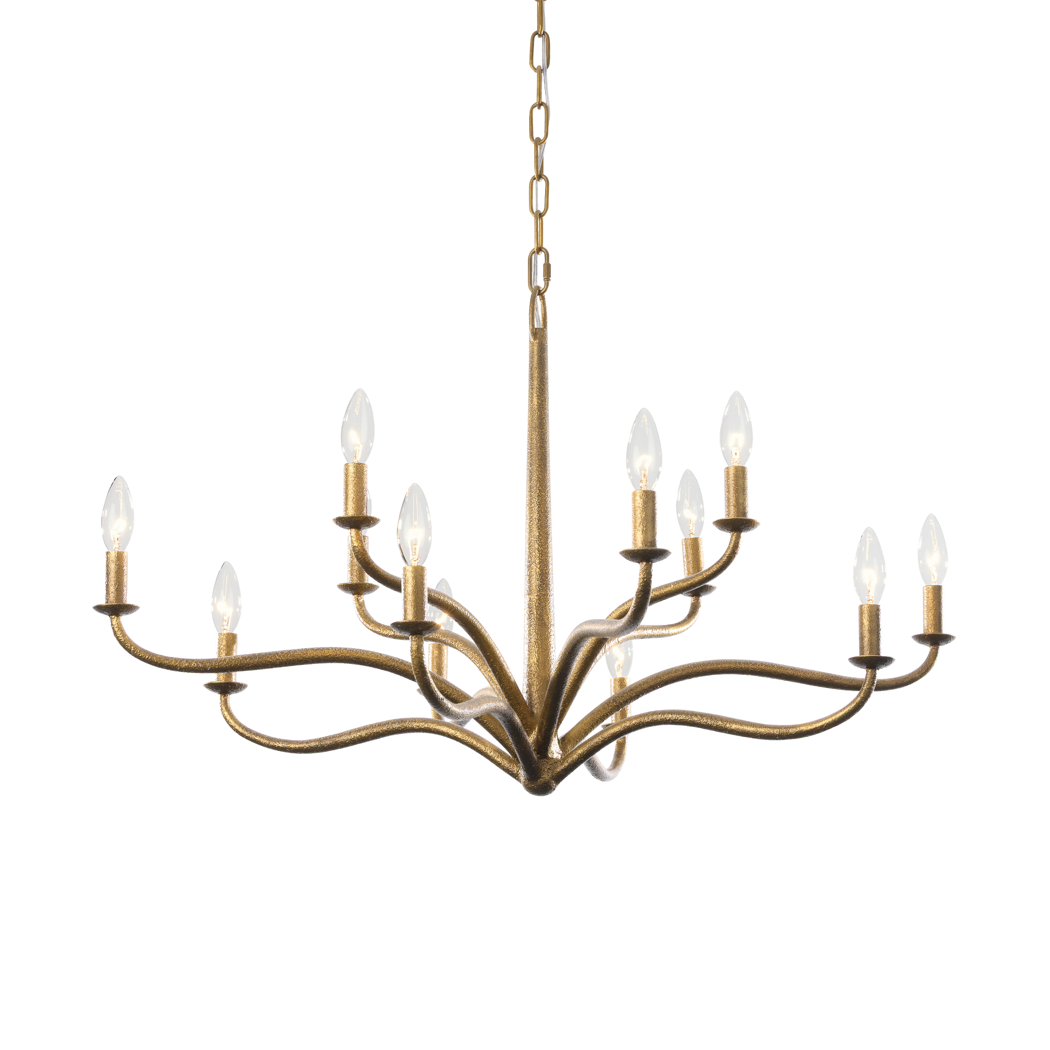 Dorianne 34" 12-Light Chandelier