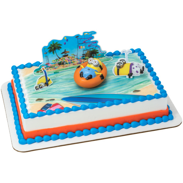 Despicable Me™ Beach Party PhotoCake® Edible Image® DecoSet® Background