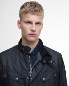 Tourer Duke Waxed Jacket Classic Navy