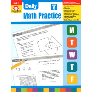 Daily Common Core Math Practice, Grade 6