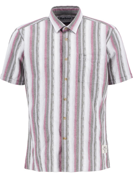 Camicia Lipton a maniche corte con motivo a righe Camicia Lipton a maniche corte con motivo a righe
