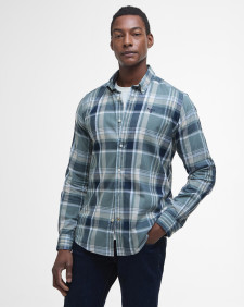 Kidd Tailored Long-Sleeved Shirt Vintage Teal