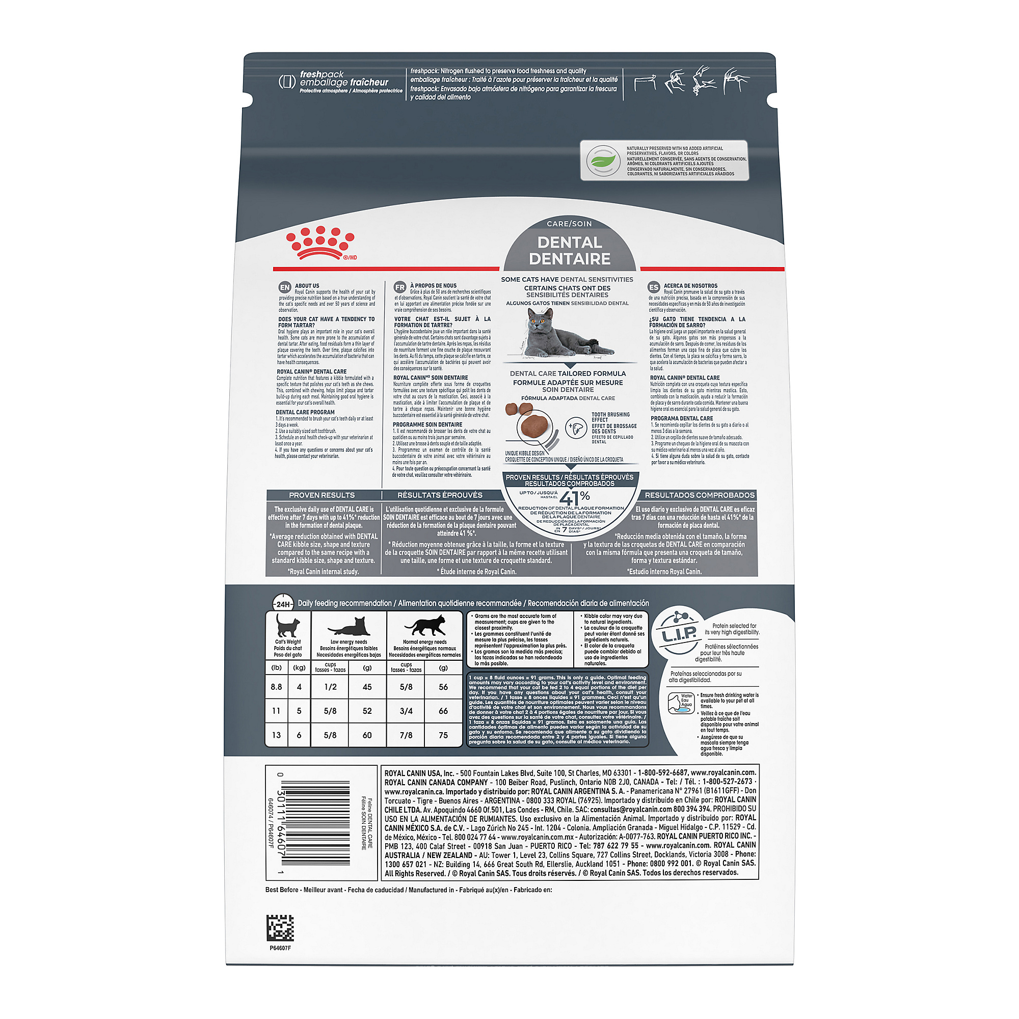 Oral Care Dry Cat Food