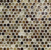 Tozen Copper 3/4″ Penny Round Mosaic Natural