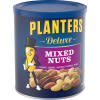 Planters Deluxe Mixed Nuts Cashews, Almonds, Hazelnuts, Pistachios & Pecans, 15.25 oz Canister