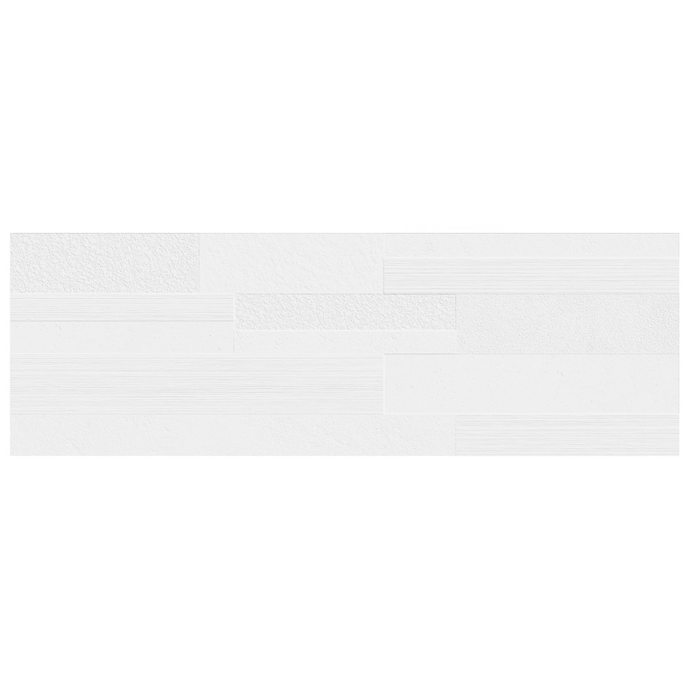 Lumiere Strate Blanco 11-3/4 in. x 35-3/8 in. Ceramic Wall Tile