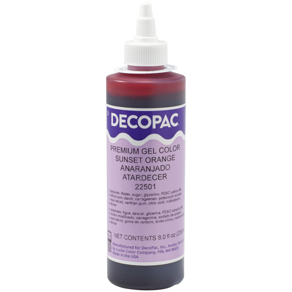 Sunset Orange - Red 3 Free Premium Gel Color