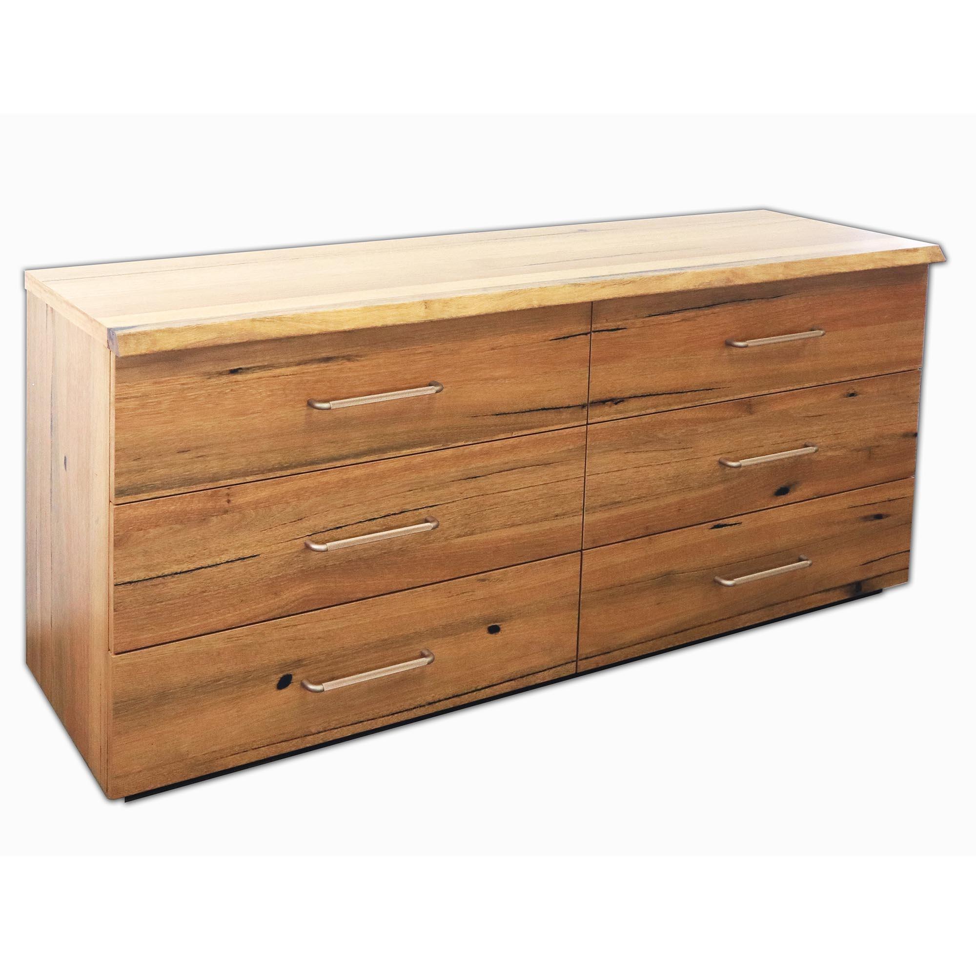 Product image of the  San Remo Dresser (6 Drawer), Natural from Forty Winks