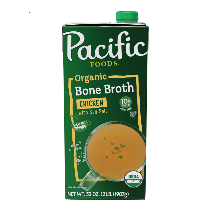 Organic Salted Chicken Bone Broth