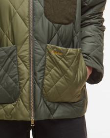 Leonie Quilted Jacket Olive/Dark Moss/Ancient
