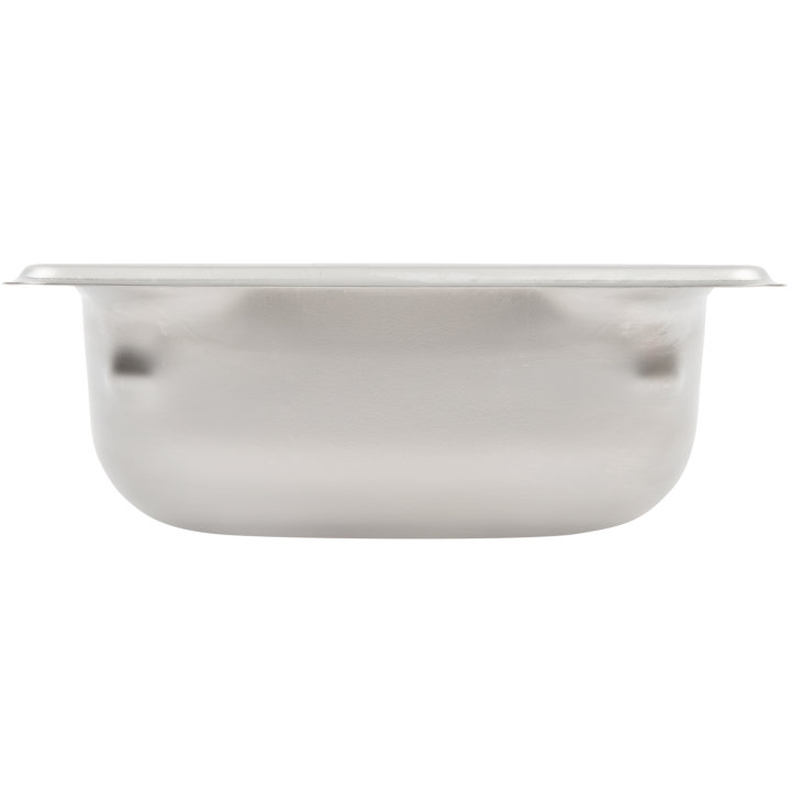 Sixth-size 2 ½-inch-deep Super Pan 3® stainless steel steam table pan