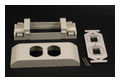 Surface-Mounted Raceway Fitting 2400 Series Device Bracket and Frame Fitting 6 L x 2-1/16 H in 2400 Steel