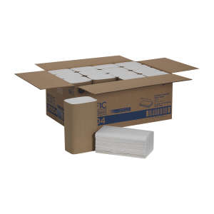 Georgia Pacific, Pacific Blue Basic™, Folded Towel, S-Fold, 1 ply, White