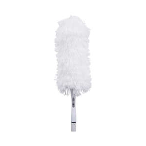 Boardwalk, Microfeather Duster, Microfiber Feathers, Washable, 23", Microfiber, White