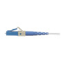 Fusion Splice Fiber Optic Connector Singlemode OS1/OS2 LC Connector Pre-Polished Simplex Style 0.9 mm O.D. Blue