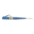 Fusion Splice Fiber Optic Connector, Singlemode OS1/OS2, LC Connector, Pre-Polished, Simplex Style, 0.9 mm O.D., Blue