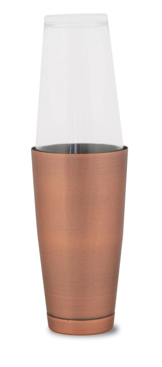 Set Boston Shaker color Cobre antiguo