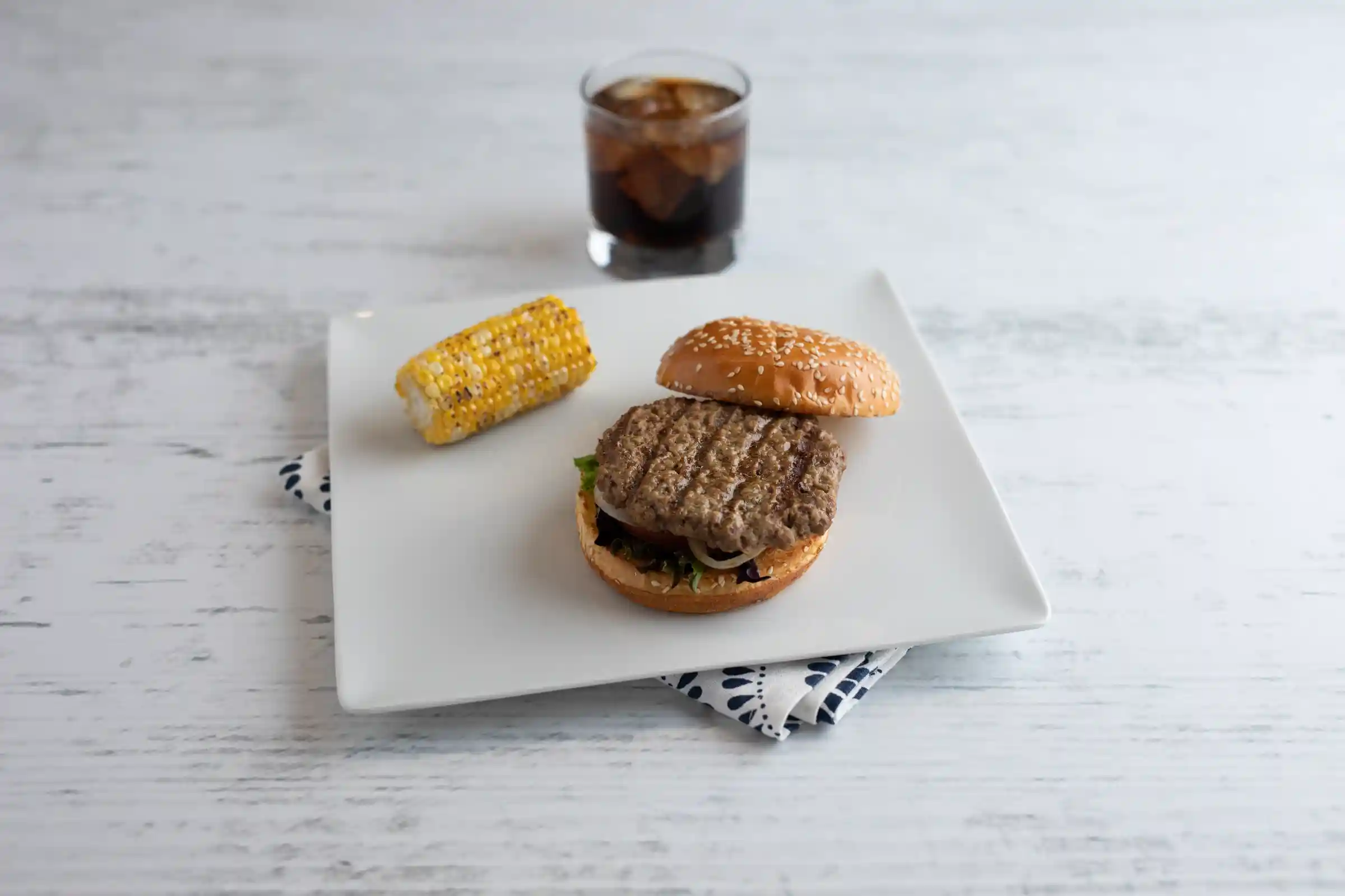 AdvancePierre™ Fully Cooked Gluten Free Flame Grilled Beef Burger, 2 oz._image_01