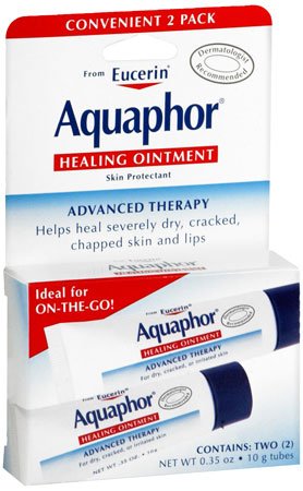 Hand and Body Moisturizer Aquaphor Advanced Therapy 0.35 oz. Tube Unscented Ointment MK 733529