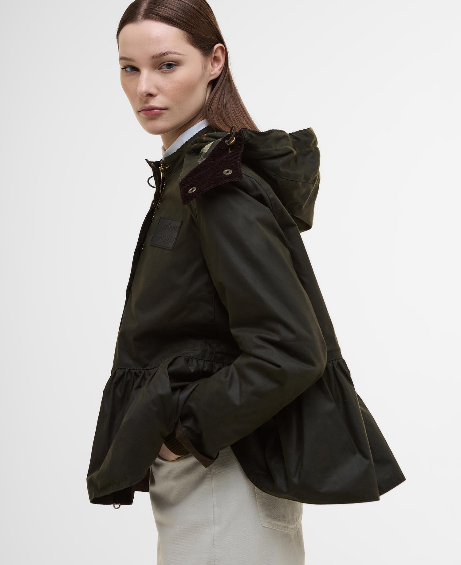 Barbour x ERDEM Wachsjacke Dhalia image number 4
