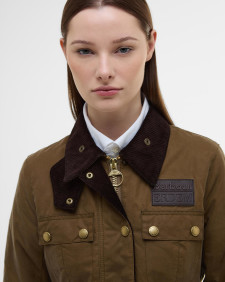 Barbour x ERDEM Wachsjacke Constance 