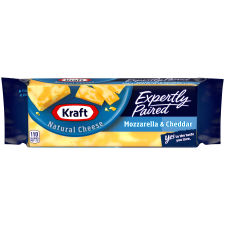 Kraft Expertly Paired Mozzarella & Cheddar Cheese, 8 oz Block