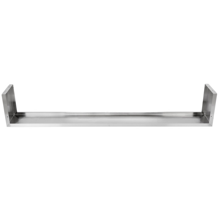 76-inch Servewell® stainless steel overshelf