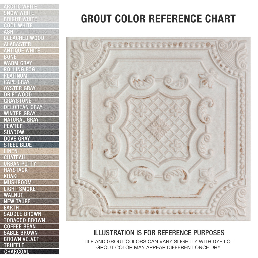 Sample – Fitz White Ceramic Wall Tile