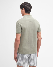Sports Short-Sleeved Polo Shirt Dusty Green
