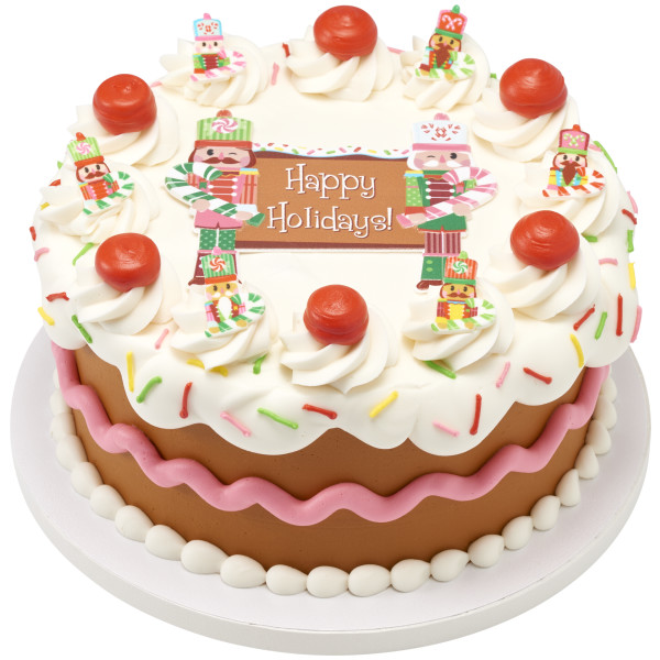 Happy Holidays Nutcracker Layon