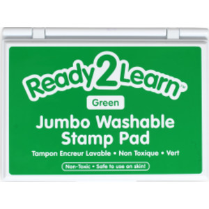Jumbo Washable Stamp Pad - Green - 6.2"L x 4.1"W