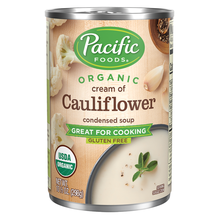 Organic Cream of Cauliflower Condensed Soup